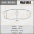 Колодки тормозные задн Toyota Land Cruiser (09-), Tundra (07-) (MS-1542) MASUMA MS1542 (фото 1)