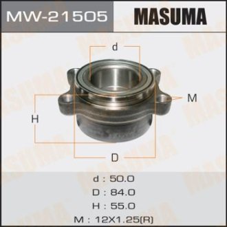Ступица колеса заднего в сборе с подшипником Infinity FX 35 (02-08) (MW-21505) MASUMA MW21505 (фото 1)