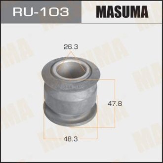 Сайлентблок задней поперечной тяги Nissan Patrol (-10) (RU-103) MASUMA RU103 (фото 1)
