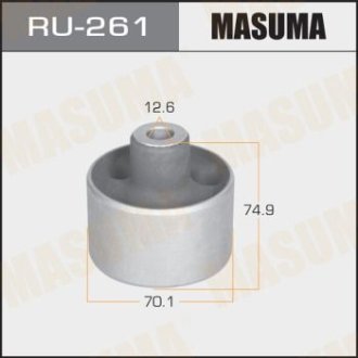 Сайлентблок заднего продольного рычага Mitsubishi Carisma (-03), Colt (-03), Lancer (-03) (RU-261) MASUMA RU261
