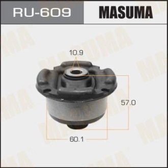 Сайлентблок заднего дифференциала Honda CR-V (01-16) (RU-609) MASUMA RU609 (фото 1)