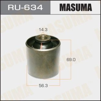 Сайлентблок заднего продольного рычага Toyota Land Cruiser (07-) (RU-634) MASUMA RU634
