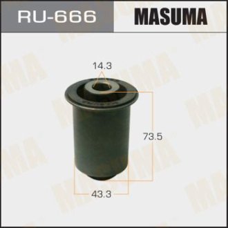 Сайлентблок переднего нижнего рычага Nissan Navara, Pathfinder (05-) (RU-666) MASUMA RU666