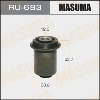 Сайлентблок переднего нижнего рычага передний Mazda CX9 (09-14) (RU-693) MASUMA RU693 (фото 1)