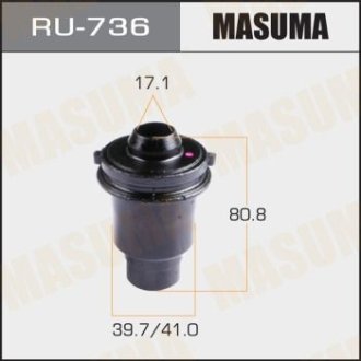 Сайлентблок переднего подрамника Nissan Micra (02-10), Note (05-12), Tida (04-12) (RU-736) MASUMA RU736 (фото 1)
