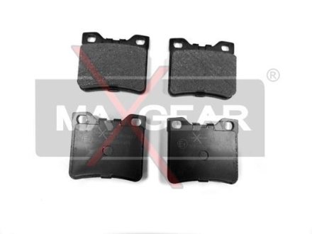 Колодки гальмівні дискові задні, комплект MAXGEAR 19-0413