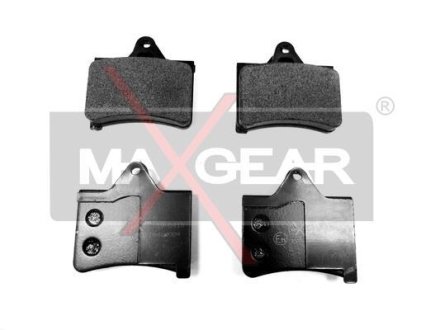 Колодки гальмівні дискові, комплект MAXGEAR 19-0418