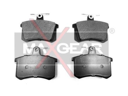 Колодки гальмівні дискові задні, комплект MAXGEAR 19-0424 (фото 1)