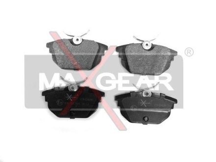 Колодки гальмівні дискові, комплект MAXGEAR 19-0426