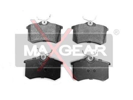 Колодки гальмівні дискові задні, комплект MAXGEAR 19-0428
