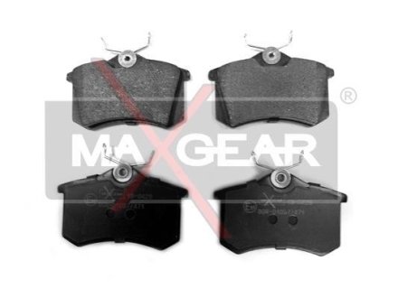 Колодки гальмівні дискові задні, комплект MAXGEAR 19-0429
