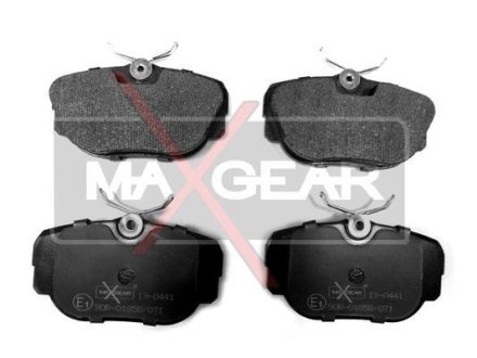 Колодки гальмівні дискові, комплект MAXGEAR 19-0441 (фото 1)