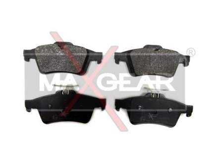 Колодки гальмівні дискові задні, комплект MAXGEAR 19-0523