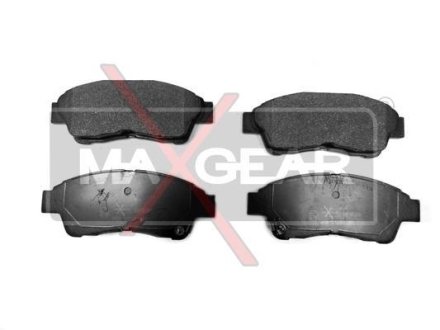 Колодки гальмівні дискові, комплект MAXGEAR 19-0569