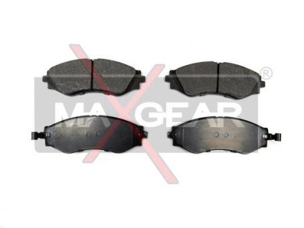 Колодки гальмівні дискові, комплект MAXGEAR 19-0609 (фото 1)