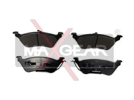 Колодки гальмівні дискові задні, комплект MAXGEAR 19-0646