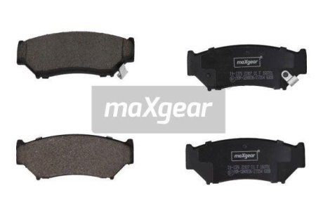 Колодки гальмівні дискові, комплект MAXGEAR 19-1376 (фото 1)