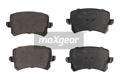 Колодки гальмівні дискові задні, комплект MAXGEAR 19-1479