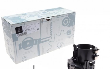 Зєднувач системи охолождення з корпусом паливного фільтра MERCEDES 6512006000