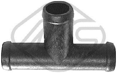 Переходник металлический T 20-10-20 mm METALCAUCHO 03046