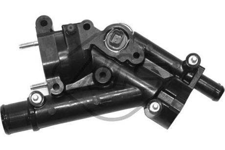 Корпус термостата Citroen C3/Peugeot 206 1.4/1.6 16V 98- METALCAUCHO 35987