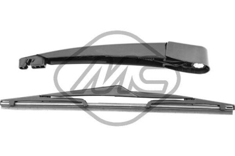 Щетка стеклоочистителя с поводком FORD FOCUS II (DA, HCP, DP), FOCUS II (04-), FORD KUGA I (08-), MONDEO IV (BA7) 332мм METALCAUCHO 68310 (фото 1)