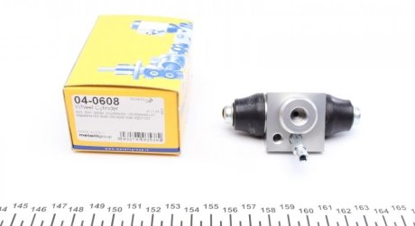 Тормозной цилиндр диам.17,46 мм VW/Audi 91- METELLI 04-0608