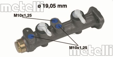 Главный тормозной цилиндр METELLI 05-0021