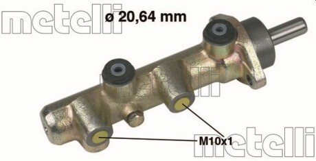 Главный тормозной цилиндр METELLI 05-0092