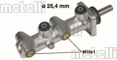 Циліндр гідравлічний гальмівний METELLI 05-0110