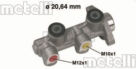 Главный тормозной цилиндр METELLI 05-0224