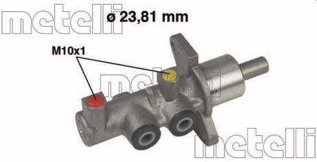 Главный тормозной цилиндр METELLI 05-0379