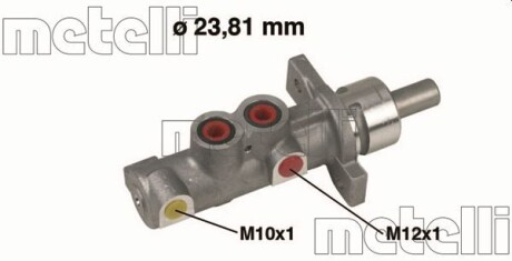 Главный тормозной цилиндр METELLI 05-0409