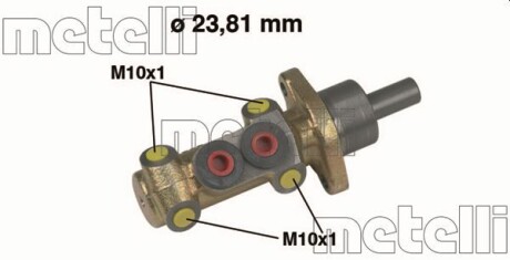 Главный тормозной цилиндр METELLI 05-0418