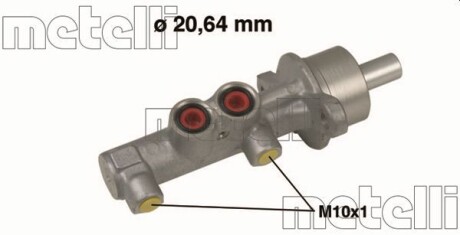 Главный тормозной цилиндр METELLI 05-0538