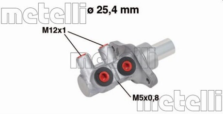 Главный тормозной цилиндр METELLI 050571