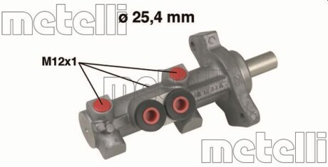 Главный тормозной цилиндр METELLI 05-0618