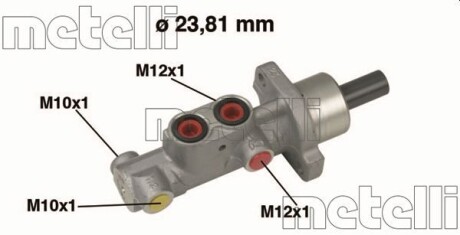 Главный тормозной цилиндр METELLI 05-0631