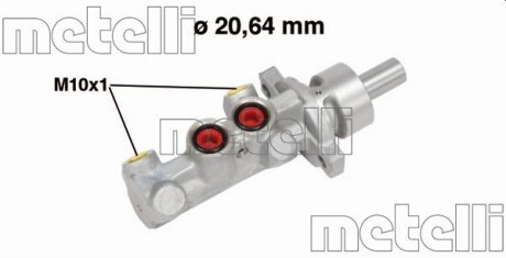 Главный тормозной цилиндр METELLI 05-0709