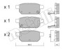 Комплект гальмівних колодок (дискових) METELLI 22-0915-0 (фото 1)