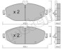 Комплект гальмівних колодок (дискових) METELLI 22-1132-0 (фото 1)