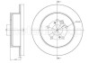 Тормозной диск METELLI 23-0803C (фото 1)