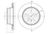 Тормозной диск METELLI 23-1023C (фото 1)