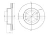 Тормозной диск METELLI 23-1077C (фото 1)