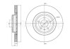 Тормозной диск METELLI 23-1247C (фото 1)