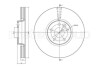 Тормозной диск METELLI 23-1272C (фото 1)