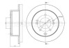 Тормозной диск METELLI 23-1307C (фото 1)