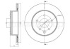 Тормозной диск METELLI 23-1322C (фото 1)