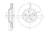 Тормозной диск METELLI 23-1373C (фото 1)