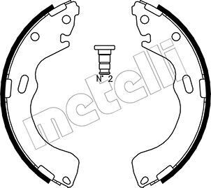 Комплект тормозных колодок METELLI 53-0216